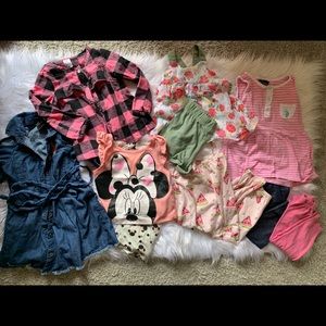BUNDLE OF LITTLE GIRLS CLOTHES